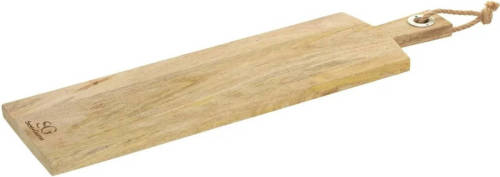 Secret de Gourmet Snijplank Met Handvat 58 X 16 Cm Van Mango Hout - Snijplanken