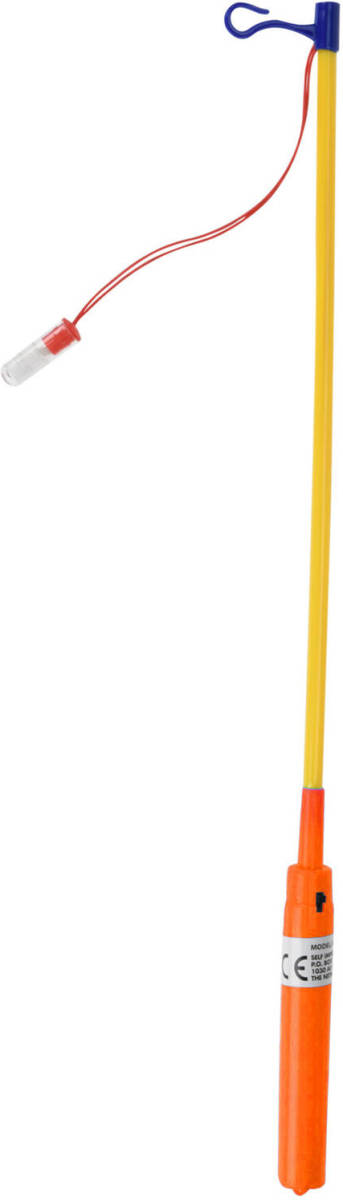 Tender Toys Lampionstokje Oranje Met Lichtje 50 Cm - Feestlampionnen