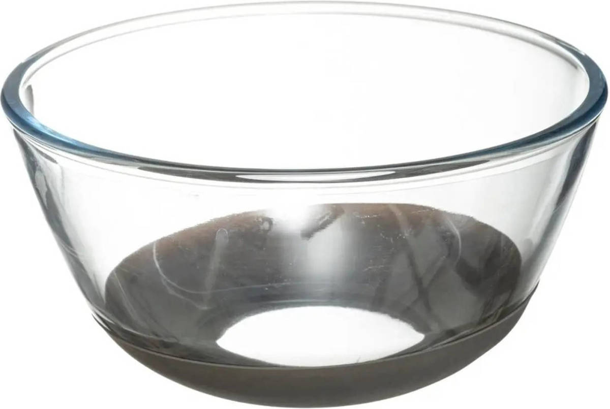 5five Beslagkom/mengkom Glas 2,2l Met Antislip - Mengkommen