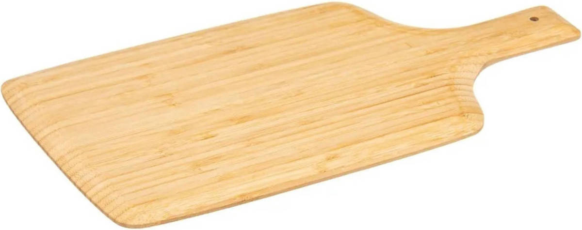 5five Snijplank Met Handvat 28 X 20 Cm Van Bamboe Hout - Snijplanken