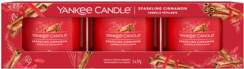 Yankee Candle Giftset Sparkling Cinnamon - 3 Stuks