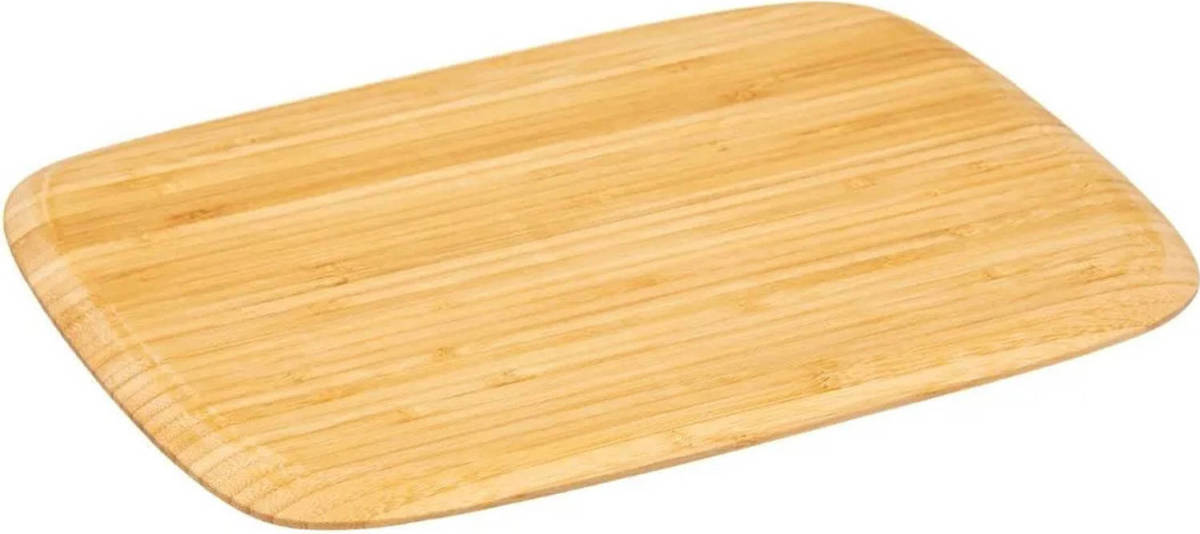 5five Snijplank Rechthoek 28 X 25 Cm Van Bamboe Hout - Snijplanken