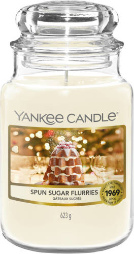 Yankee Candle Geurkaars Large Spun Sugar Flurries - 17 Cm / ø 11 Cm