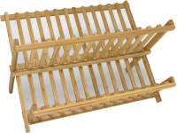 Trendoz Bamboe Afdruiprek Opvouwbaar 40 X 33 X 25 Cm - Afdruiprekken