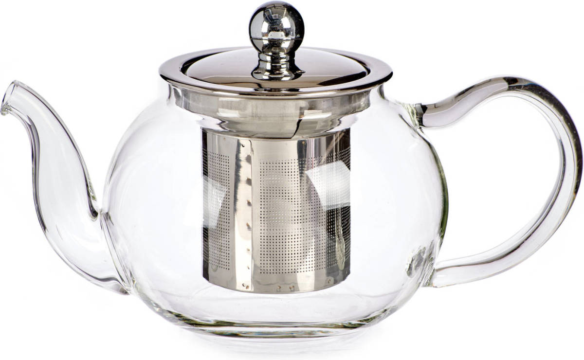 Vivalto Glazen Theepot 500 Ml Met Filter/infuser En Handvat - Theepotten