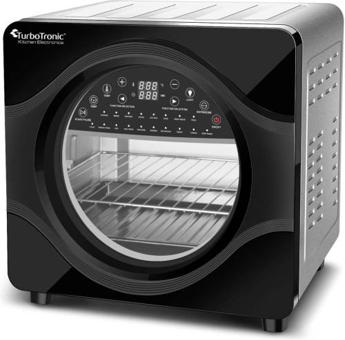 TurboTronic Af8 Airfryer - Heteluchtfriteuse Oven - 21 Liter - Zwart