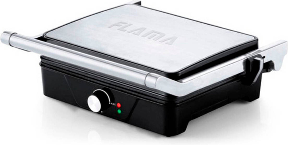 Contactgrillstand Flama 4521fl 2000w Roestvrij Staal