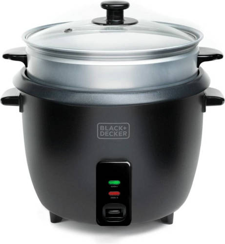 BLACK+DECKER Rijstkoker Black & Decker Bxrc1800e Zwart 1,8 L