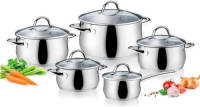 Tescoma Viva Kookpannenset - 10 Delig - Rvs