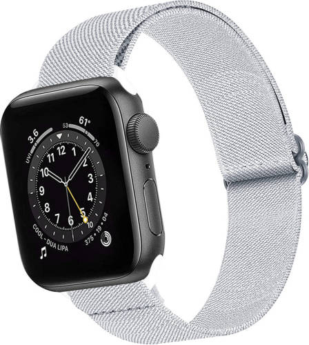 Basey Apple Watch 1-8 / Se - 38/40/41 Mm Bandje Stof Nylon Apple Watch Band Smart Watch Bandje