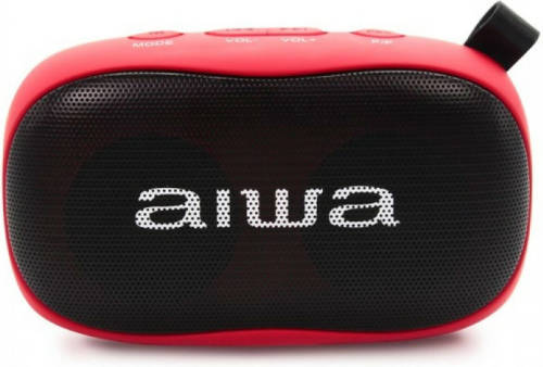 Dankzij De Draagbare Bluetooth®-luidsprekers Aiwa Bs110rd 10w