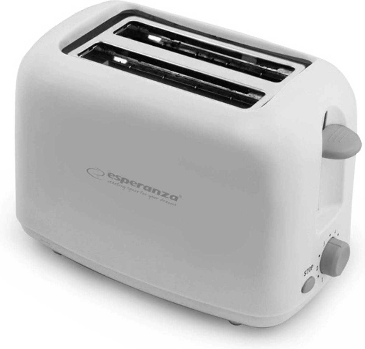 Esperanza Ciabatta Broodrooster (Wit, 6 Standen, Ontdooifunctie)