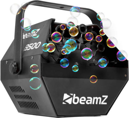 Bellenblaasmachine - Beamz B500 Compacte Bellenblaas Machine Met Ventilator - Hoge Bellenproductie!