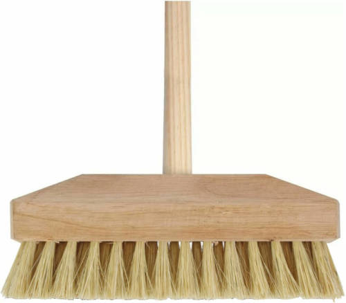 Talen Tools Buitenbezem/schrobborstel Hard - Fsc Hout - 22 X 130 Cm - Bezem