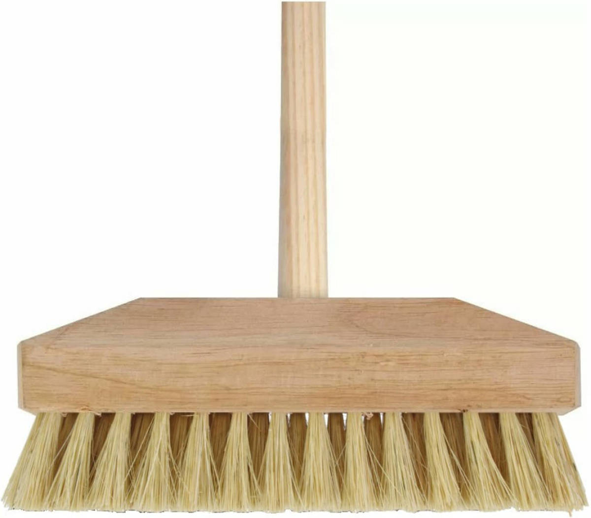 Talen Tools Buitenbezem/schrobborstel Hard - Fsc Hout - 22 X 130 Cm - Bezem