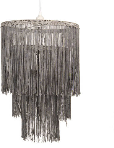 HAES deco - Hanglamp - Dramatic Chic - Trendy Lamp, Ø 35x45 Cm - Ronde Hanglamp Eettafel, Hanglamp Eetkamer