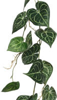 Everlands Klimop/hedera Kunst Slinger/hangplant - 115 Cm - Groen - Kunstplanten