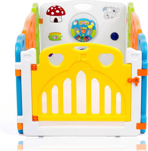 Baby Vivo Grondbox, Kruipbox, Speelbox, Playpen, Baby, Peuter En Kind Afscherming - Colours