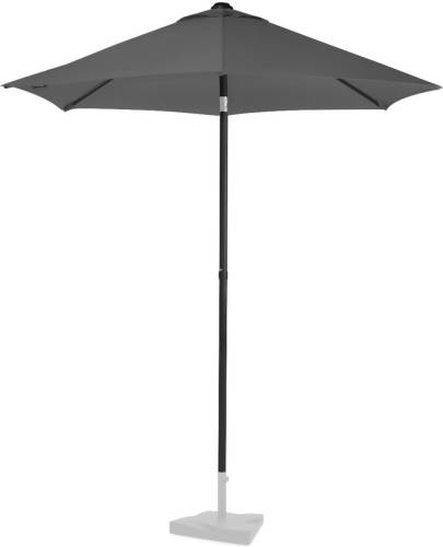 VONROC Parasol Torbole - Ø200cm - Premium Parasol Grijs