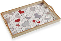 Dienblad Versa Hartjes Hout Mdf (30 X 5 X 45 Cm)