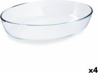 Ovenschaal Pyrex Classic Ovaalvormig 30 X 21 X 7 Cm Transparant Glas (4 Stuks)