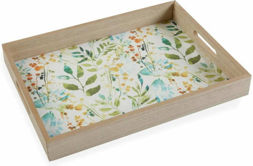 Dienblad Versa Acuarela Hout Mdf (30 X 5 X 45 Cm)