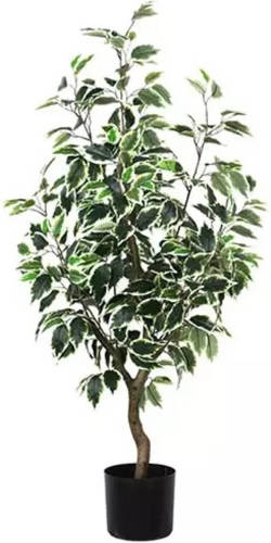 Buitengewoon de Boet Ficus Bonsai Lichtgroen 60 Cm Kunstplant