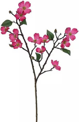 Buitengewoon de Boet Dogwood Tak Beauty 87 Cm Kunstplant