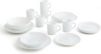Serviesset Luminarc Zelie Wit Glas (25 X 20 X 19 Cm) (24 Pcs)
