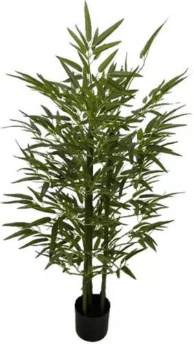 Buitengewoon de Boet Bamboe Groen 125 Cm Kunstplant