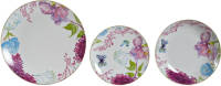 Serviesset DKD Home Decor Vlinder Porselein (18 Pcs)