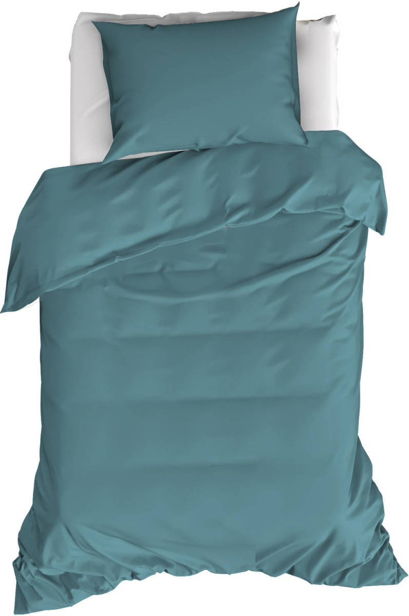 MOOD!T Moodit Dekbedovertrek Basil Arctic - Eenpersoons - 140 X 220 Cm - Katoen