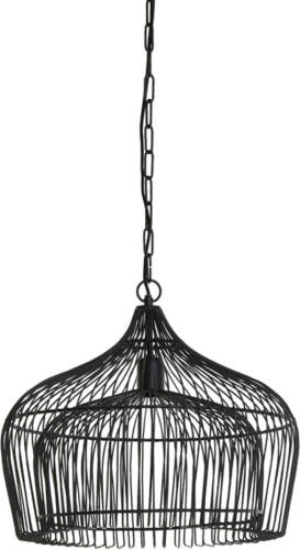 Light & Living - Hanglamp Kristel - 44x44x39 - Zwart