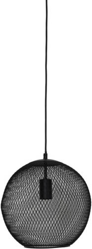 Light & Living - Hanglamp Reilley - 30x30x29 - Zwart