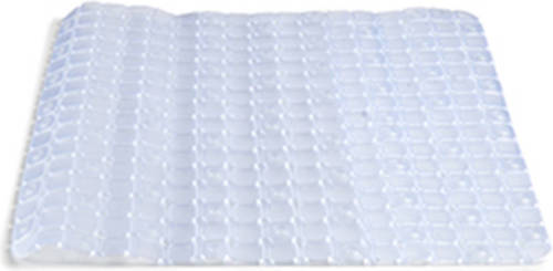 Arte r Anti-slip Badkamer Douche/bad Mat Transparant Pvc 50 X 50 Cm - Badmatjes