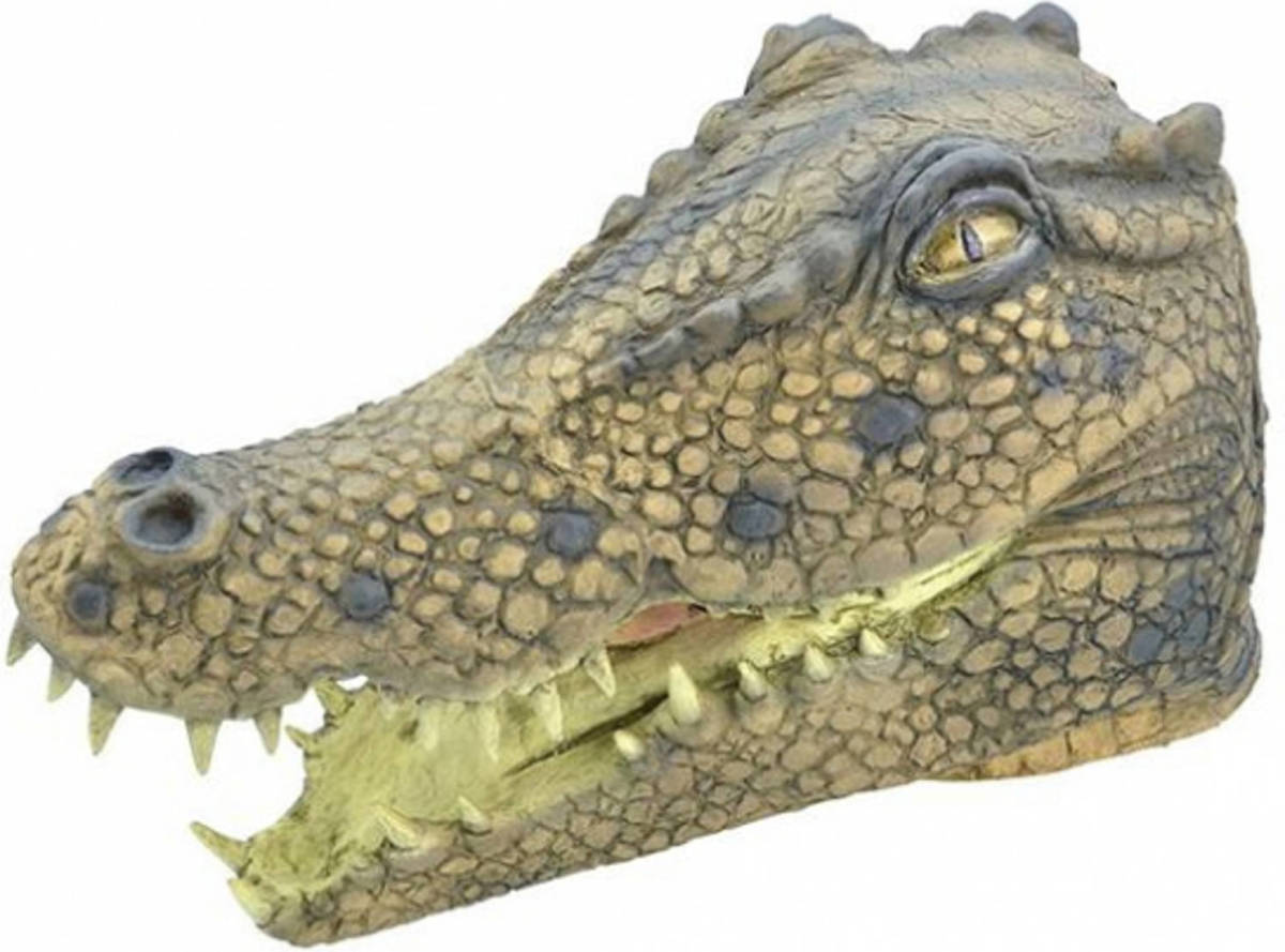 Bristol novelty Krokodillen Masker Voor Volwassenen - Verkleedmaskers