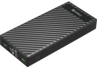 Sandberg Powerbank 2xUSB-C PD100W 30000 Lithium-Ion (Li-Ion) 30000 mAh Zwart
