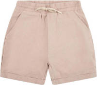 Daily7 gestreepte slim fit short beige
