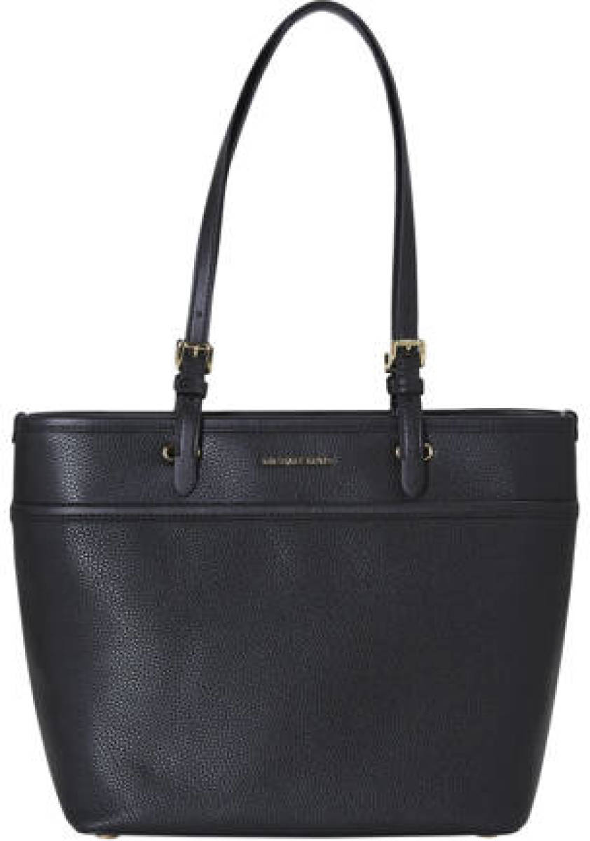 Michael Kors leren shopper Winston Medium zwart