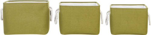 Beliani Darqab - Mand-groen-polyester