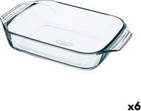 Ovenschaal Pyrex Irresistible Rechthoekig 31,5 X 19,7 X 6,4 Cm Transparant Glas (6 Stuks)