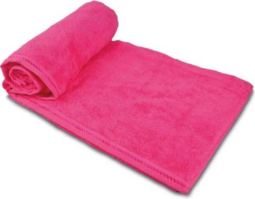 Benza Summerville Strandlaken - 100% Katoen - Roze Xl - 100x200 Cm