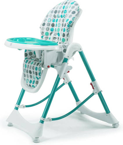 Baby Vivo -Kinderstoel - Kinder Eetstoel- Tippy - Turquoise