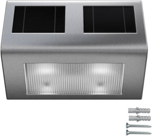 Monzana Solar Wandlamp, Buitenlamp, Rvs