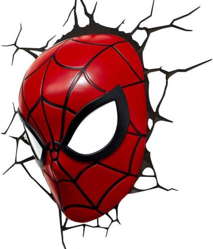 3DlightFX Spiderman 3d Wandlamp - Marvel