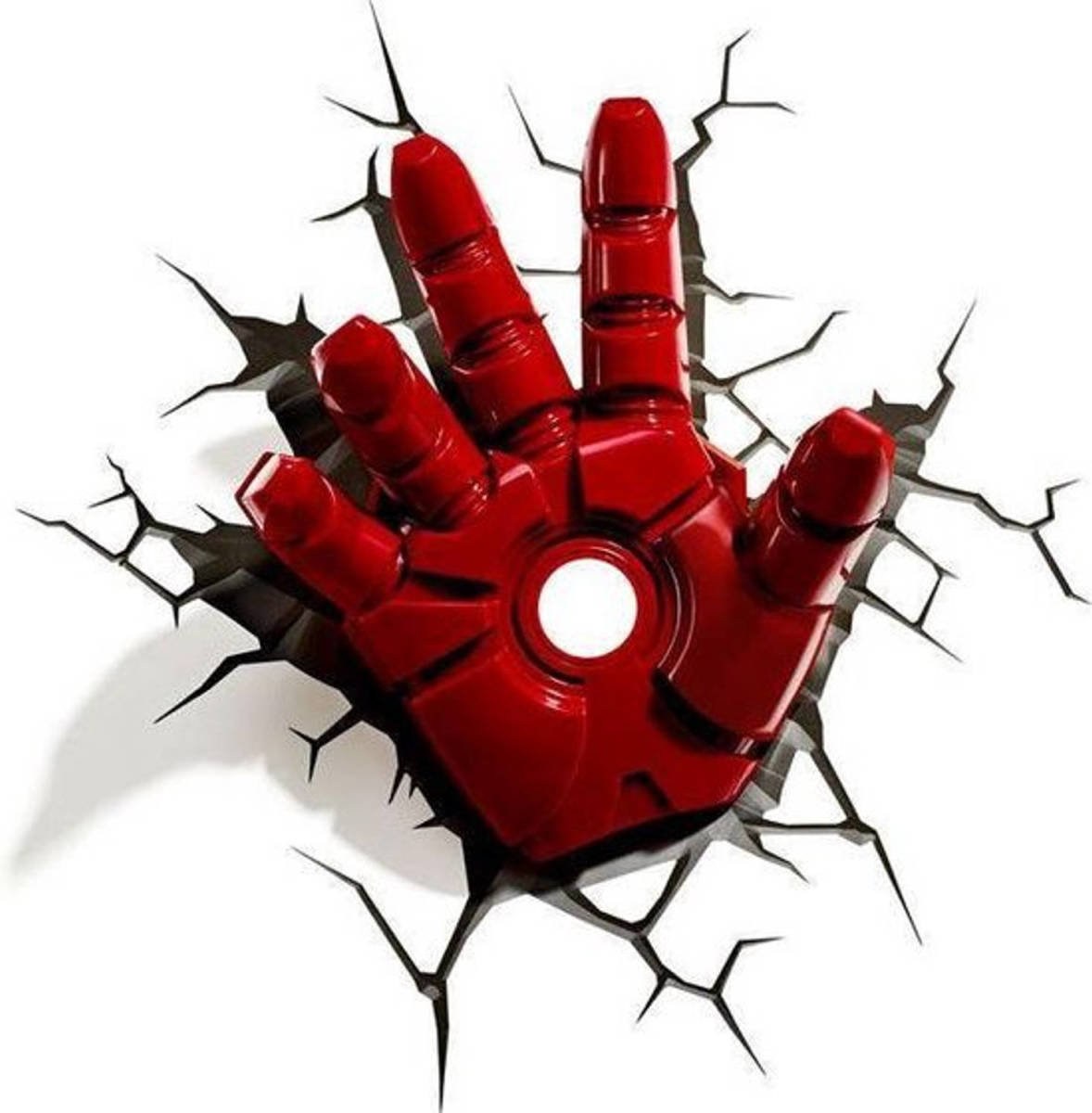3DlightFX Marvel: Iron Man Hand 3d Wall Light