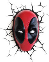 3DlightFX Marvel: Deadpool 3d Wall Light