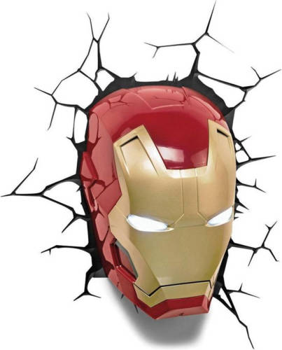 3DlightFX Marvel ""Iron Man"" 3d Led Light