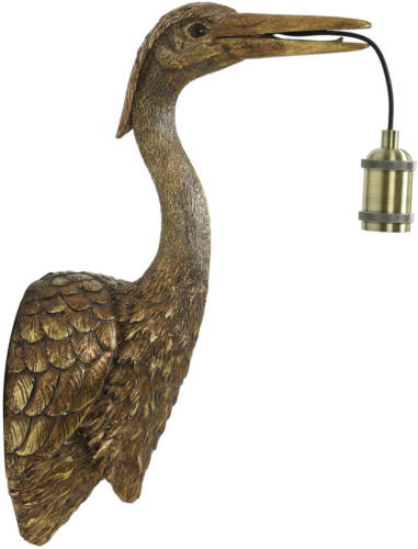 Light & Living - Wandlamp Crane - 29.5x16x48cm - Brons