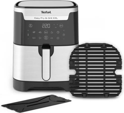 Tefal Ey801d Easy Fry&grill Xxl Rvs 6,5l